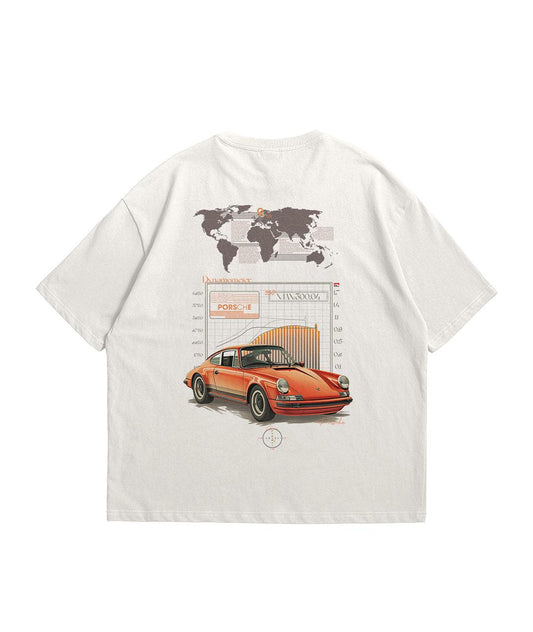 Camiseta Oversized Old Porsche